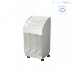 Кассетница для хранения радиографических кассет КХРКН-П передвижная